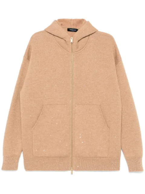 Fabiana Filippi sequin-embellished hoodie