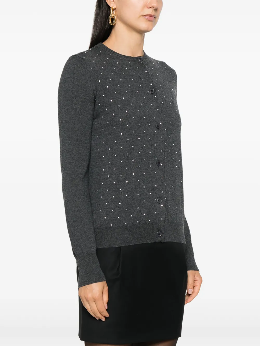 Fabiana Filippi Vest van merinowol Grijs