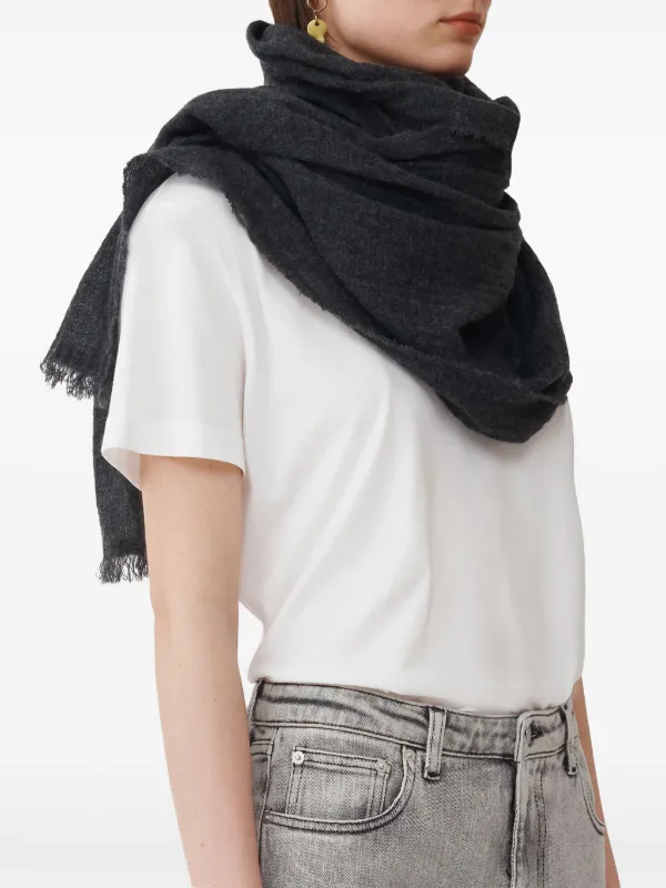 [FABIANA FILIPPI] カシミヤスカーフ Fabiana Filippi カシミア スカーフ | グレー | FARFETCH JP