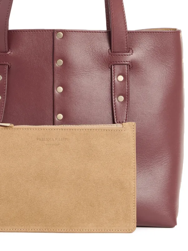 トートバッグ FABIANA FILIPPI Fabiana Filippi Bags.. Rope Fabiana Filippi Small Leather Tote Bag | Pink | FARFETCH