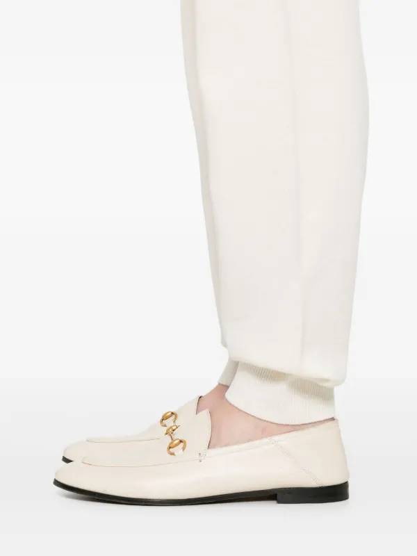 Fabiana Filippi Knitted Track Pants | White | FARFETCH