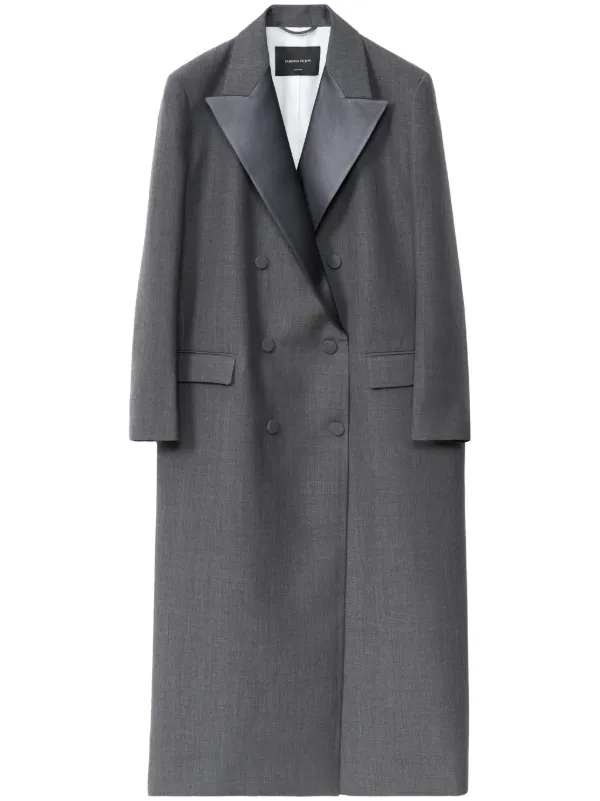 [FABIANA FILIPPI] ダブルウールコート Fabiana Filippi ダブルコート | グレー | FARFETCH JP