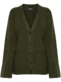 Fabiana Filippi sequin-embellished cardigan - Green