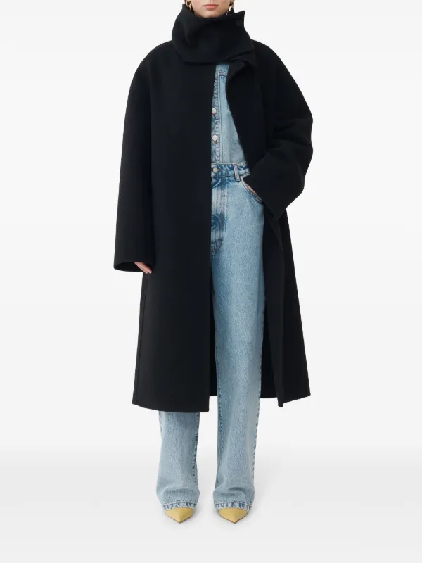 Fabiana Filippi ウールコート | ブラック | FARFETCH JP