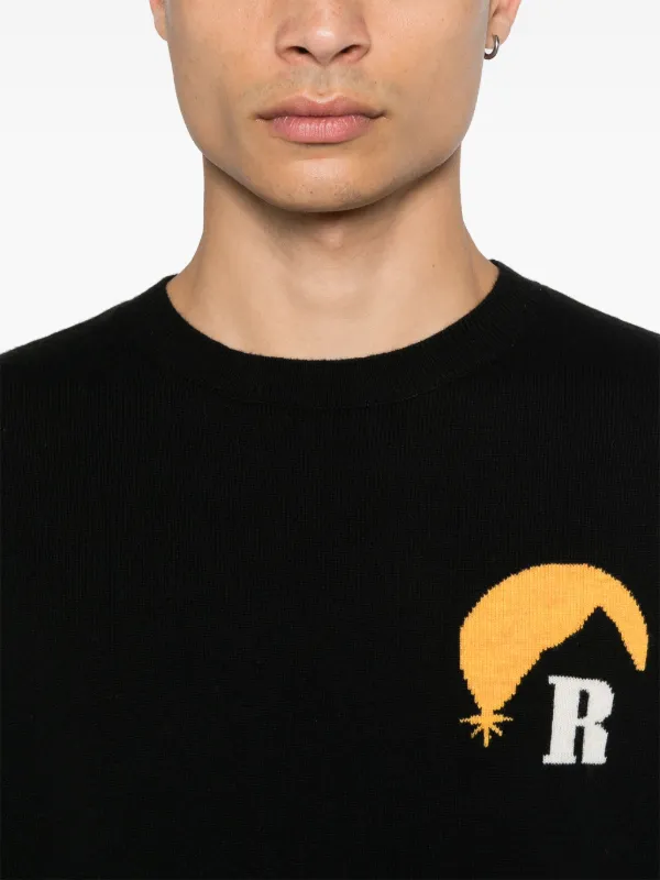 RHUDE Moonlight ニットTシャツ | ブラック | FARFETCH JP