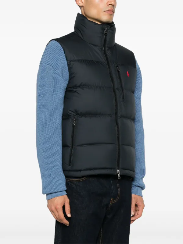 Polo Ralph Lauren Colete Gorham | Preto | FARFETCH BR