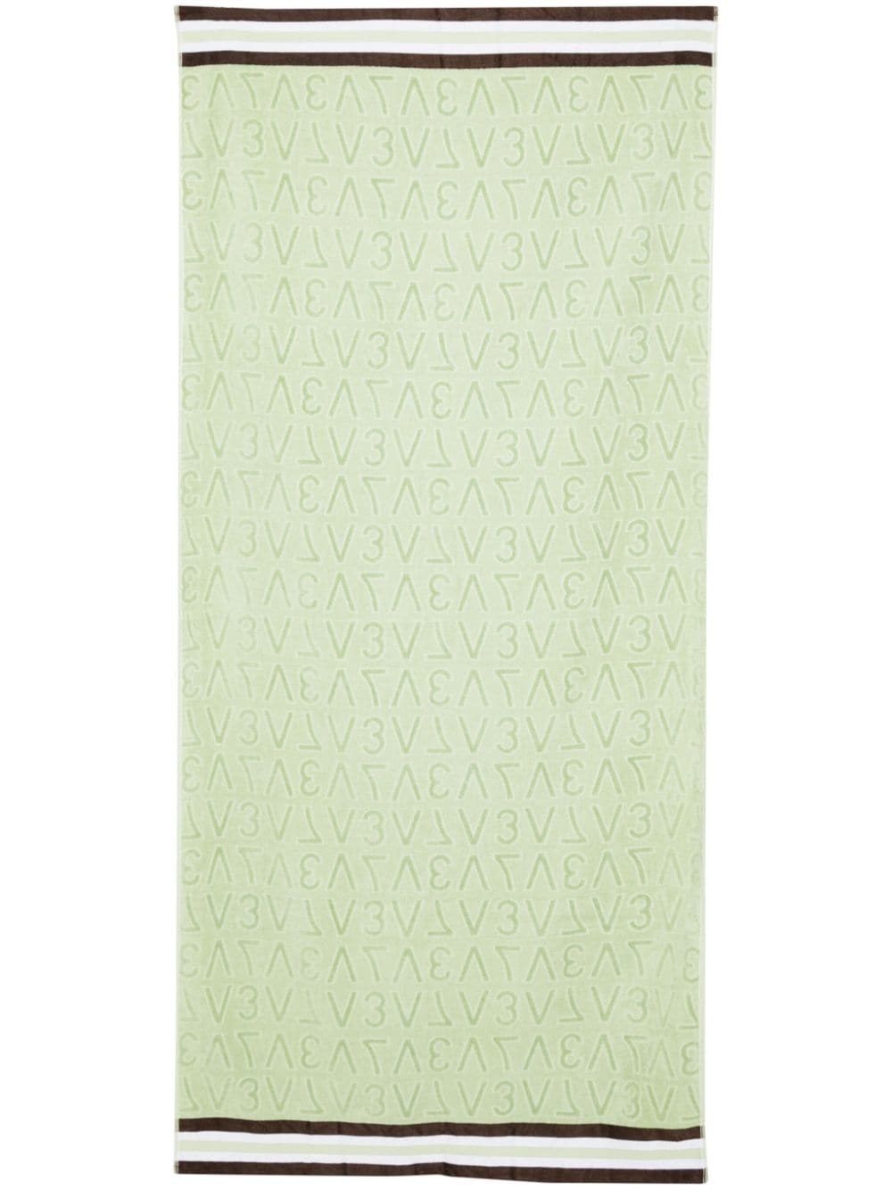 Shop V73 Ruby Beach Towel In Green