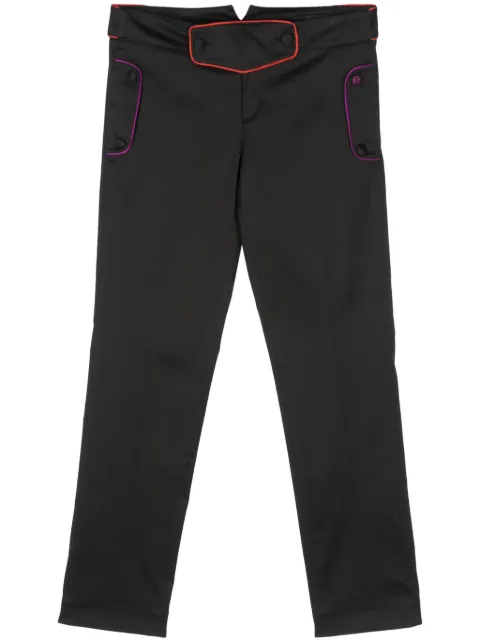 Gucci Pre-Owned 2000s slim-cut trousers