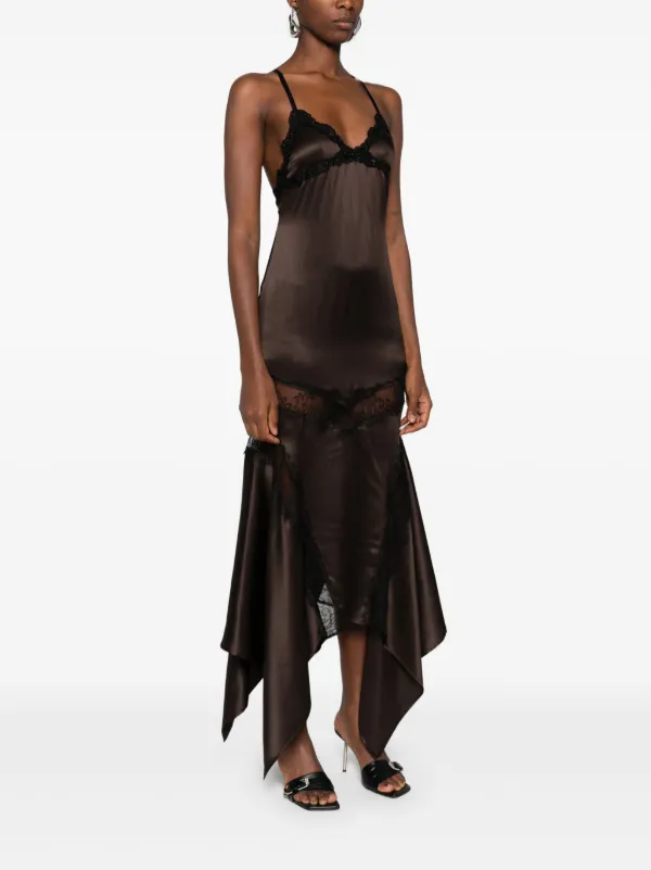 ワンピース THE ATTICO FW23 ATWELL MIDI DRESS (237WCM81_KWV001258) The Attico Atwell Midi Dress | italist