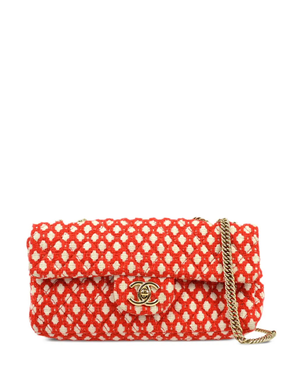 CHANEL Pre-Owned v Classic Flap shoulder bag | Red | Image 1