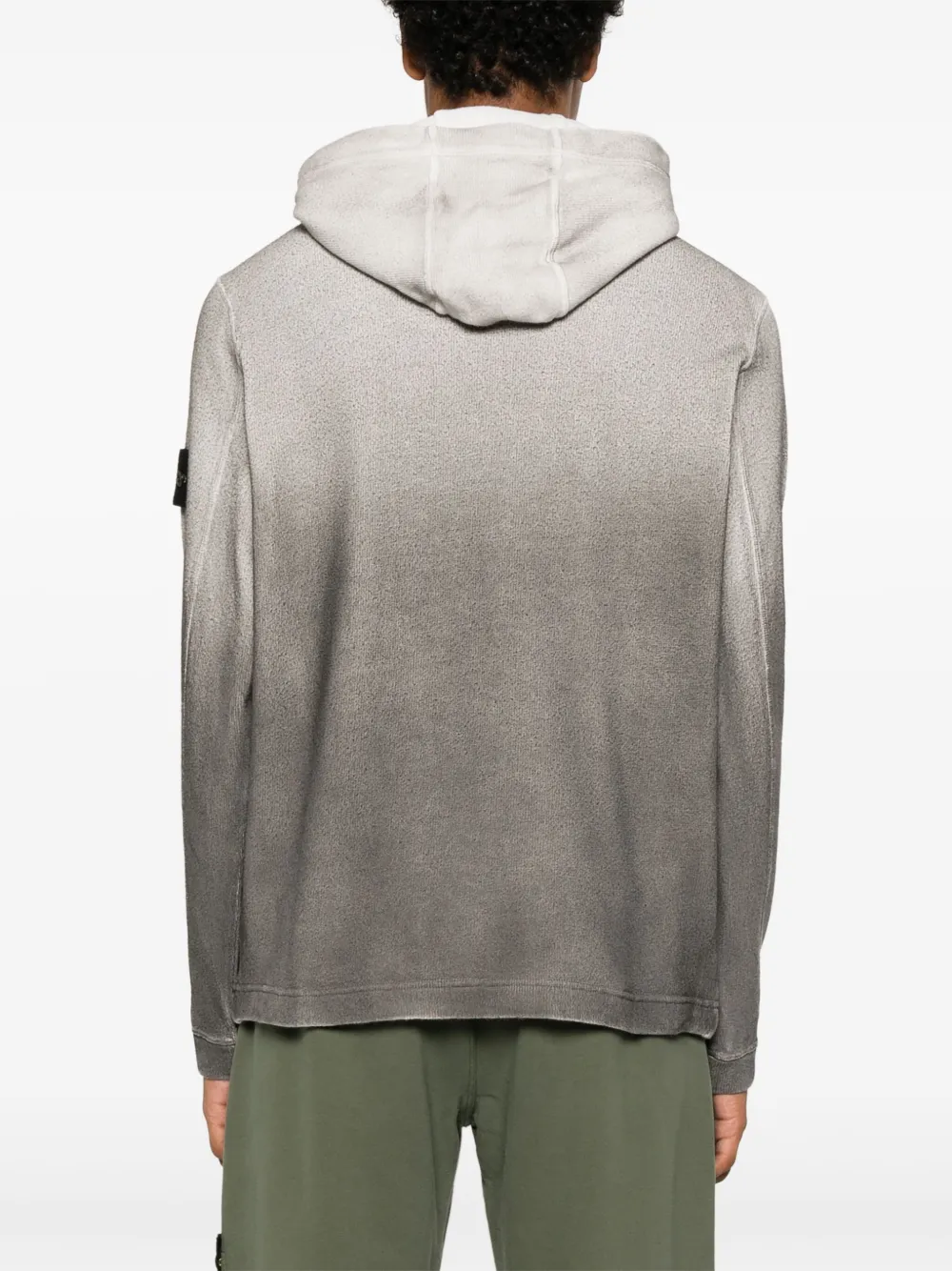 Stone Island Hoodie met Compass-logopatch Grijs