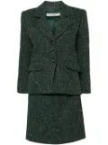 Saint Laurent Pre-Owned 1980s wool suit - Green