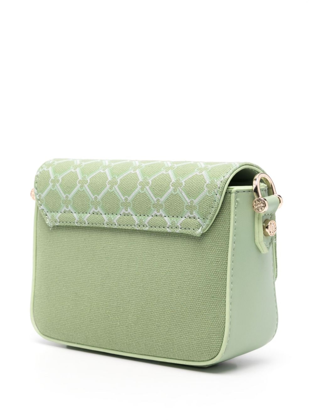 Shop V73 Responsibility Logo Crossbody Bag In Green