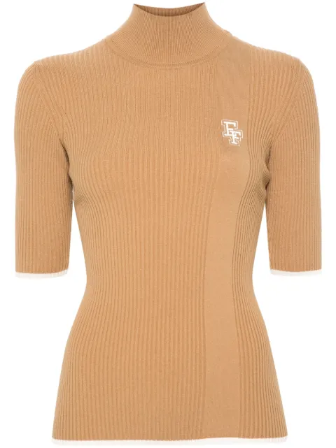 Elisabetta Franchi turtleneck knitted top