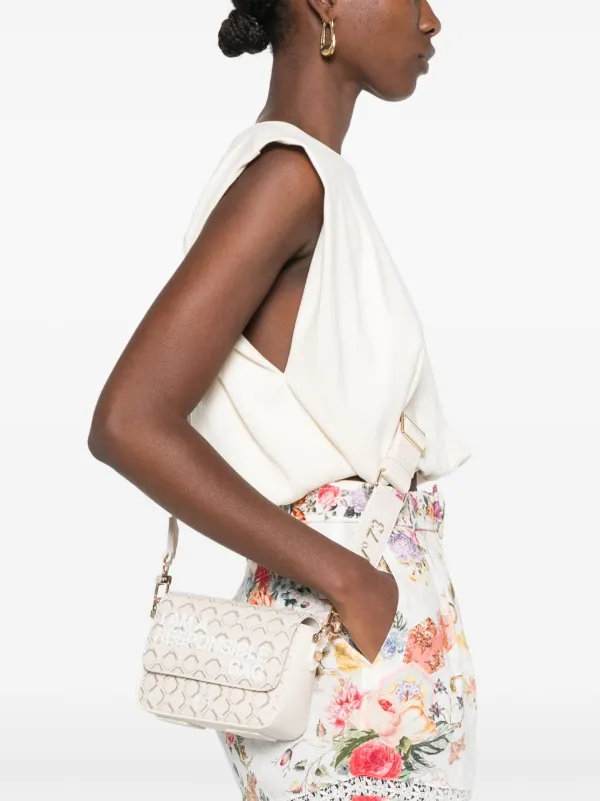 V°73 Responsibility Logo Crossbody Bag | White | FARFETCH