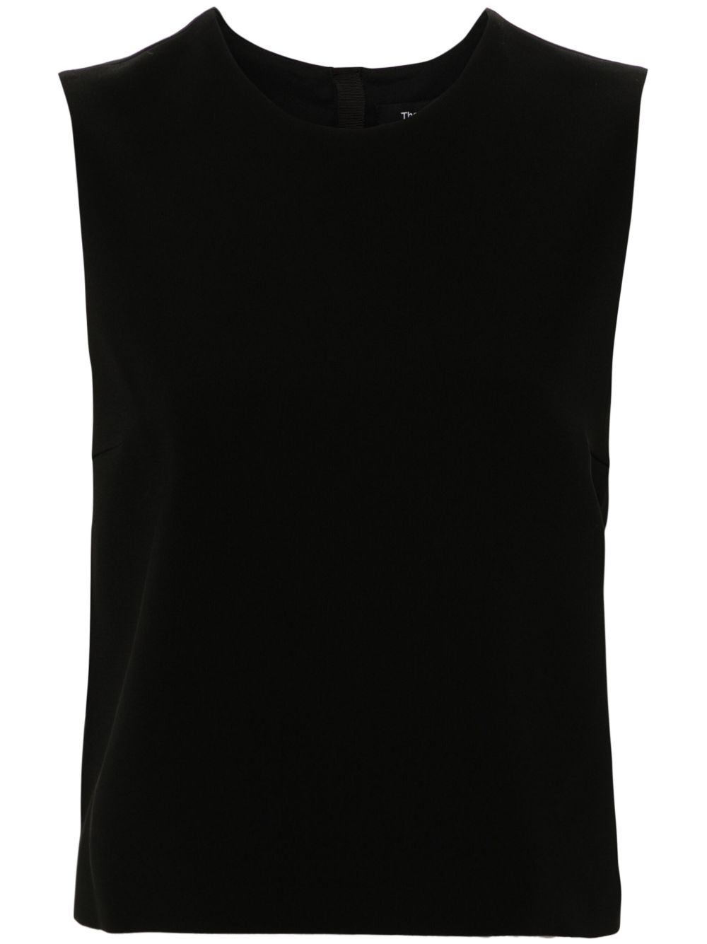 Theory sleeveless crew-neck top – Black