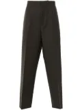 Zegna wool tapered pants - Brown