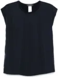 Fabiana Filippi bead-detailed blouse - Blue