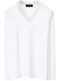 Fabiana Filippi jersey v-neck t-shirt - White