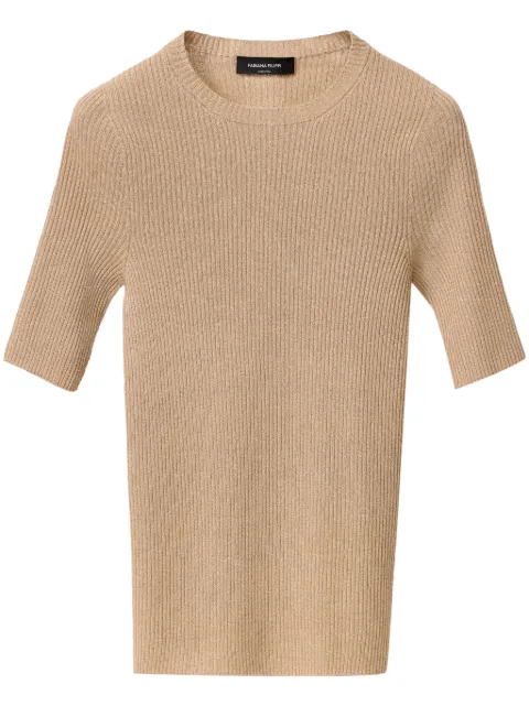 Fabiana Filippi ribbed knit t-shirt 