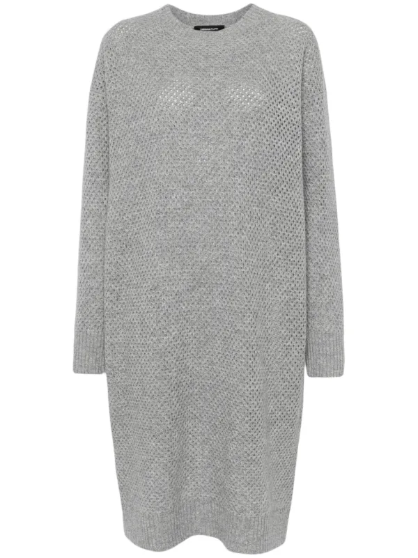 Fabiana Filippi Platinum Midi Dress | Grey | FARFETCH GE