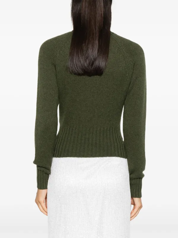 美品　極上イタリア製FABIANA FILIPPI 高級ニットジャケット カーキ Fabiana Filippi Cashmere Sweater | Green | FARFETCH AO