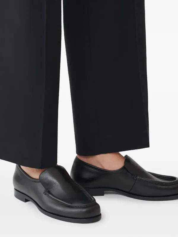 Fabiana Filippi Leather Loafers | Black | FARFETCH PT