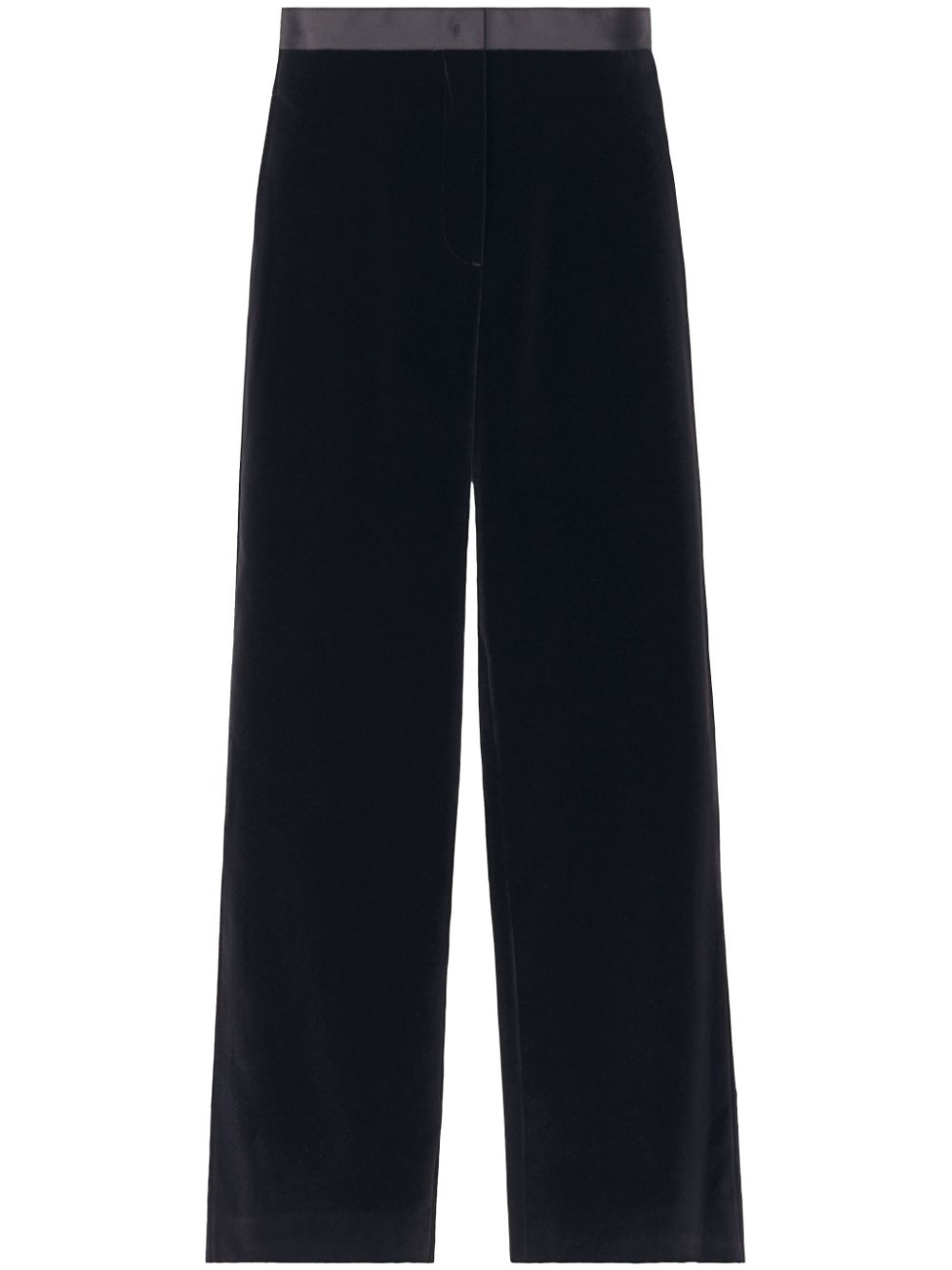 Fabiana Filippi velvet trousers - Black