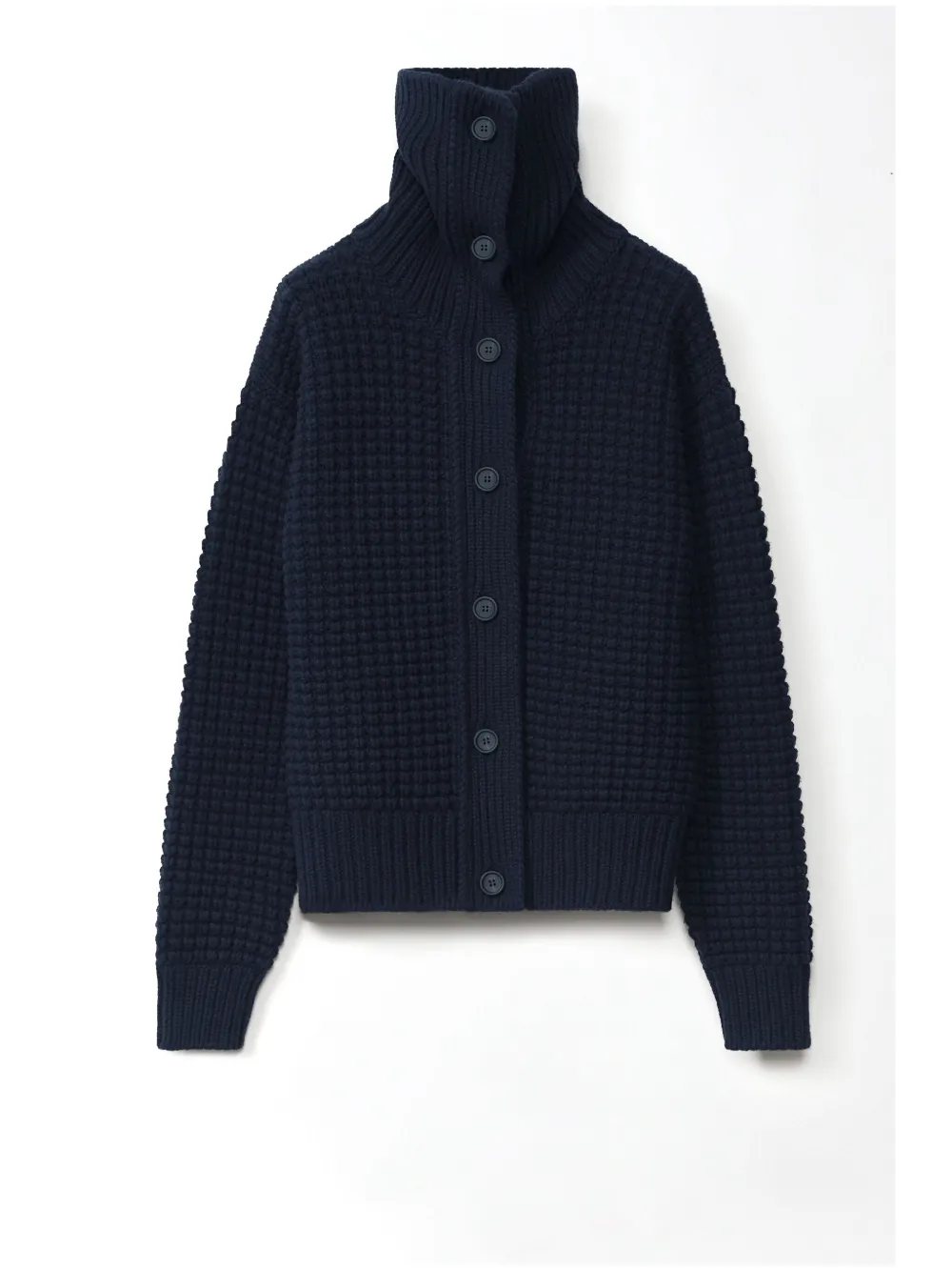 Fabiana Filippi waffle-knit cardigan - Blu