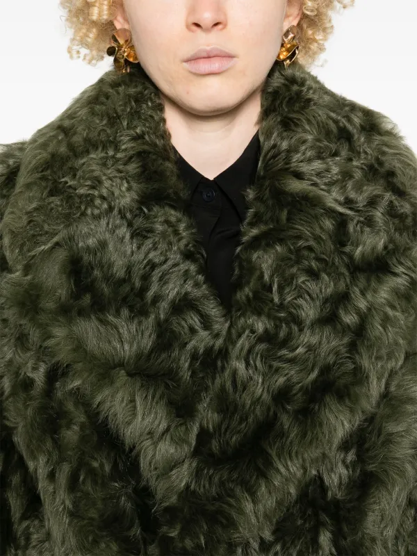 [FABIANA FILIPPI] シアリングピーコート Fabiana Filippi シアリング コート | グリーン | FARFETCH JP