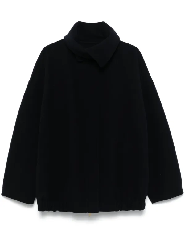 Boiled wool bomber jacket best sale