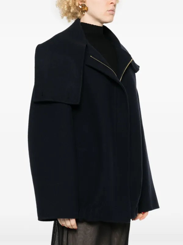 Fabiana Filippi Bomber In Lana | Blu | FARFETCH IT