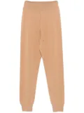 Fabiana Filippi knitted track pants - Brown