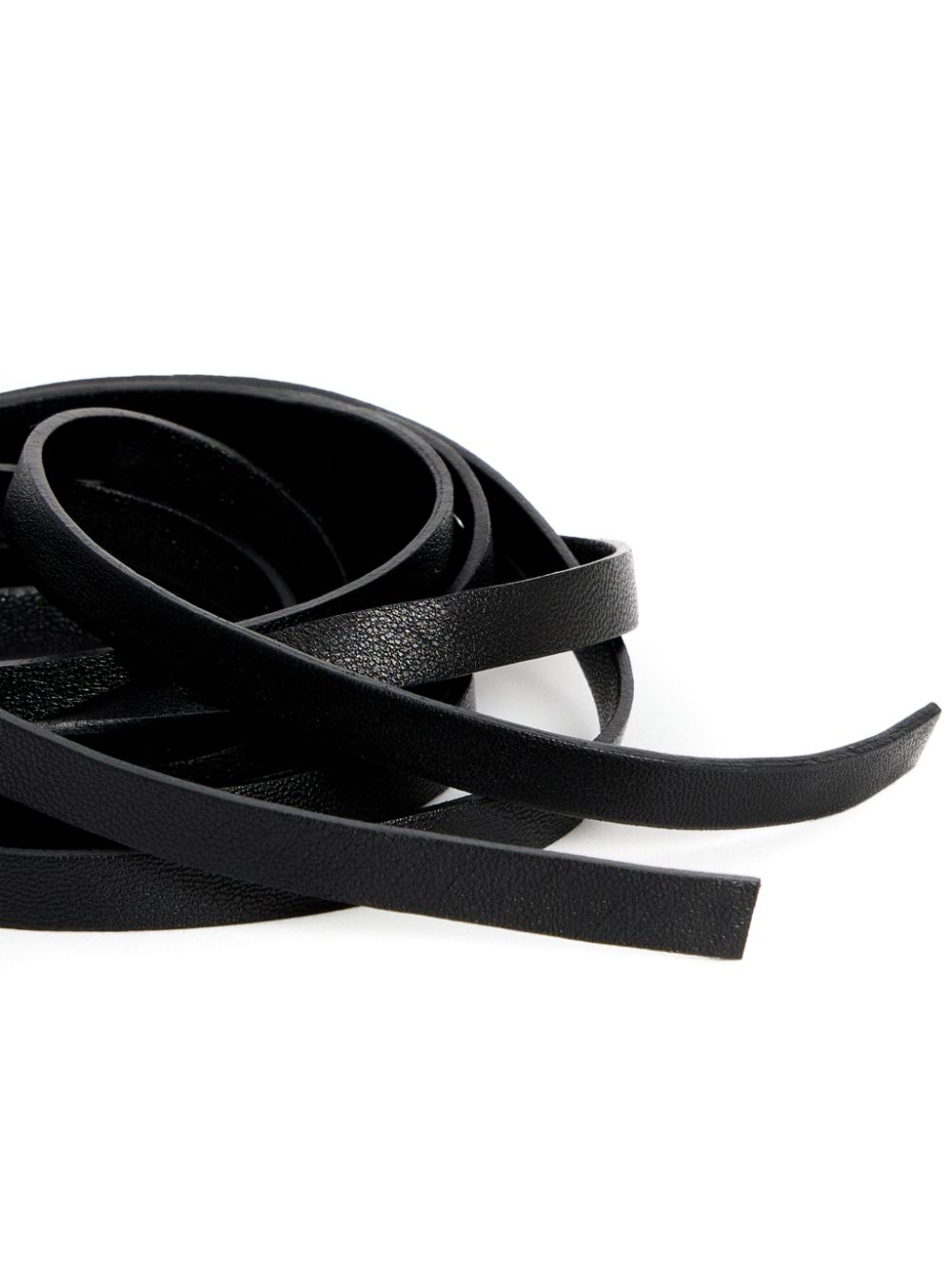 Fabiana Filippi leather belt - Zwart