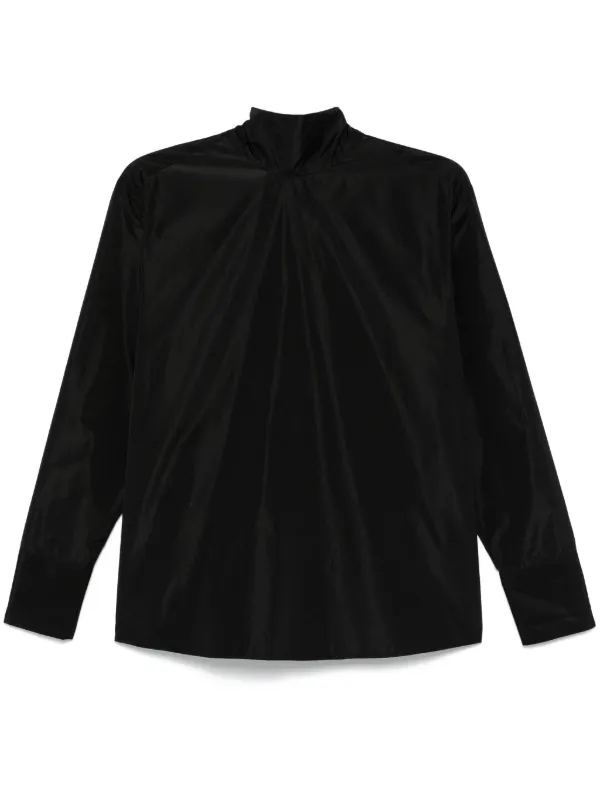 Fabiana Filippi タフタ ブラウス | ブラック | FARFETCH JP