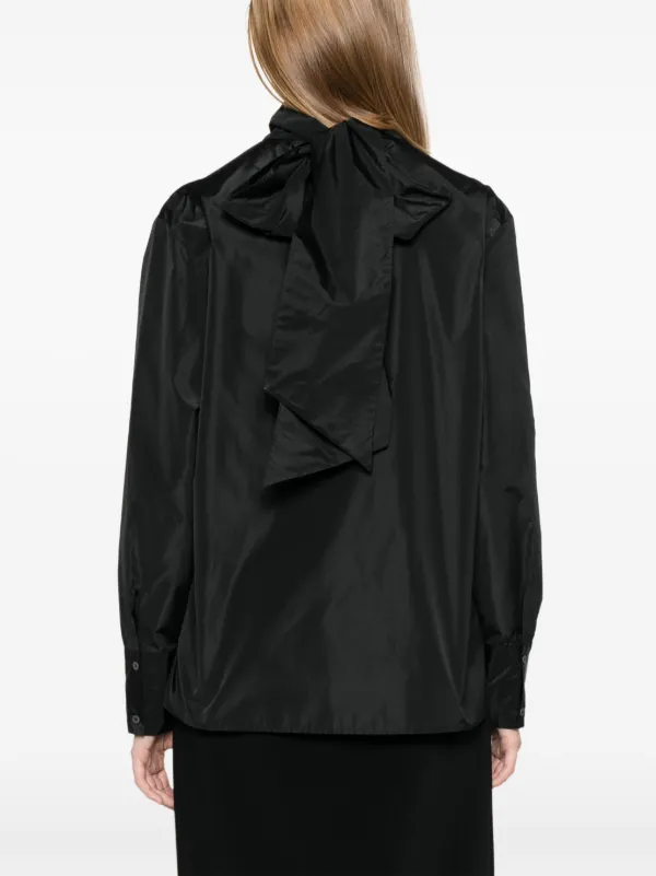 Fabiana Filippi タフタ ブラウス | ブラック | FARFETCH JP