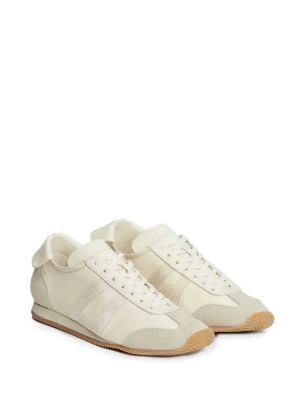 Fabiana Filippi Nappa leather-suede Sneakers | Yellow | FARFETCH