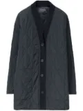 Fabiana Filippi taffeta shirt jacket - Black