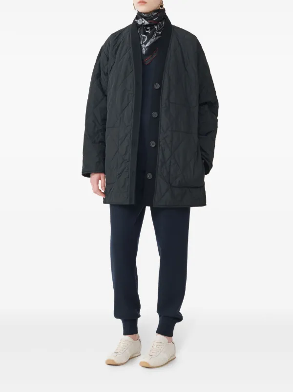 Fabiana Filippi Taffeta Shirt Jacket | Black | FARFETCH ID