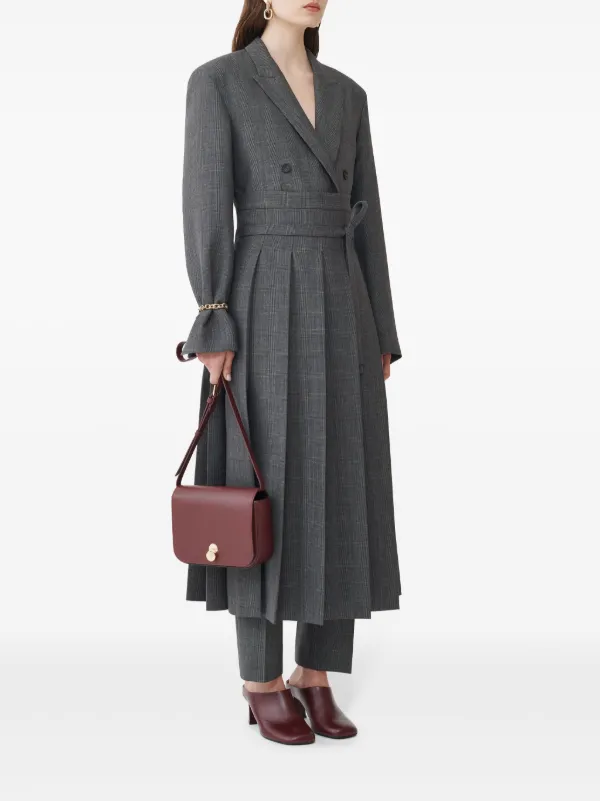 Fabiana Filippi Glen Plaid Skirt | Grey | FARFETCH