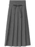 Fabiana Filippi glen plaid skirt - Grey