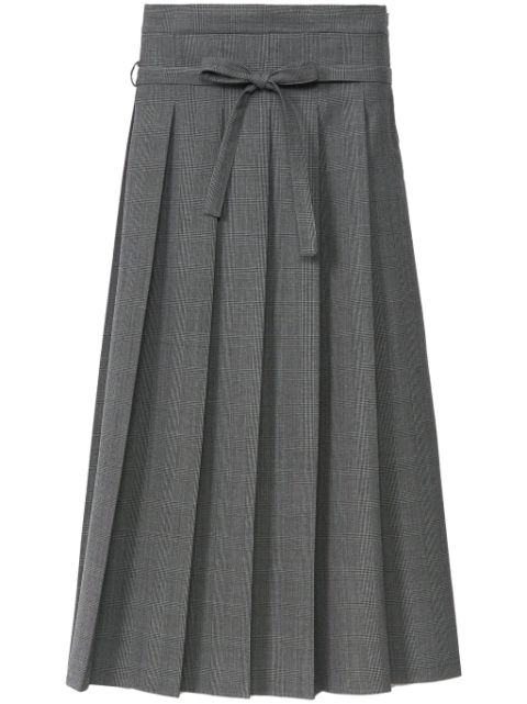 Fabiana Filippi glen plaid skirt