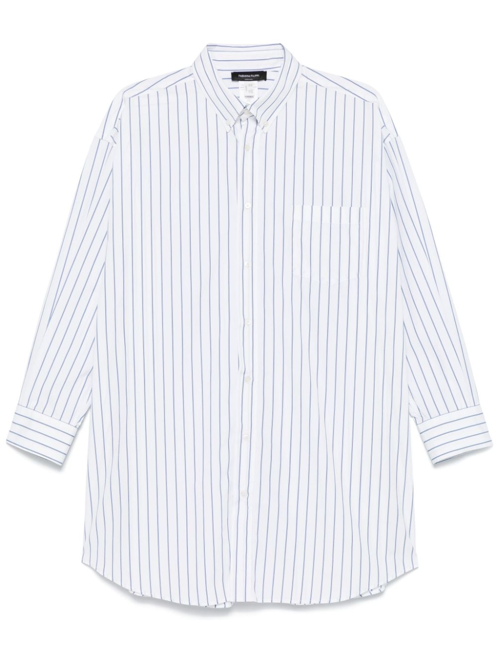 Fabiana Filippi striped shirt - White