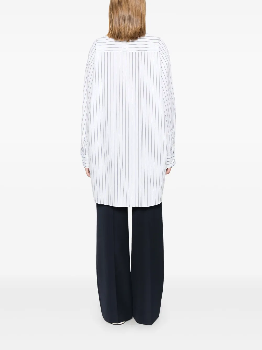 Fabiana Filippi Gestreepte blouse Wit