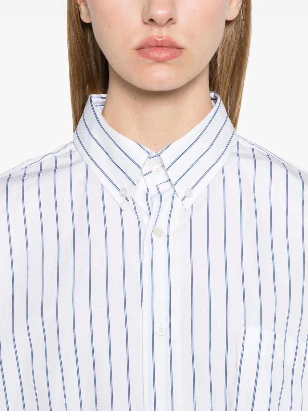 Fabiana Filippi Gestreepte blouse Wit