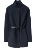 Fabiana Filippi belted jacket - Blue