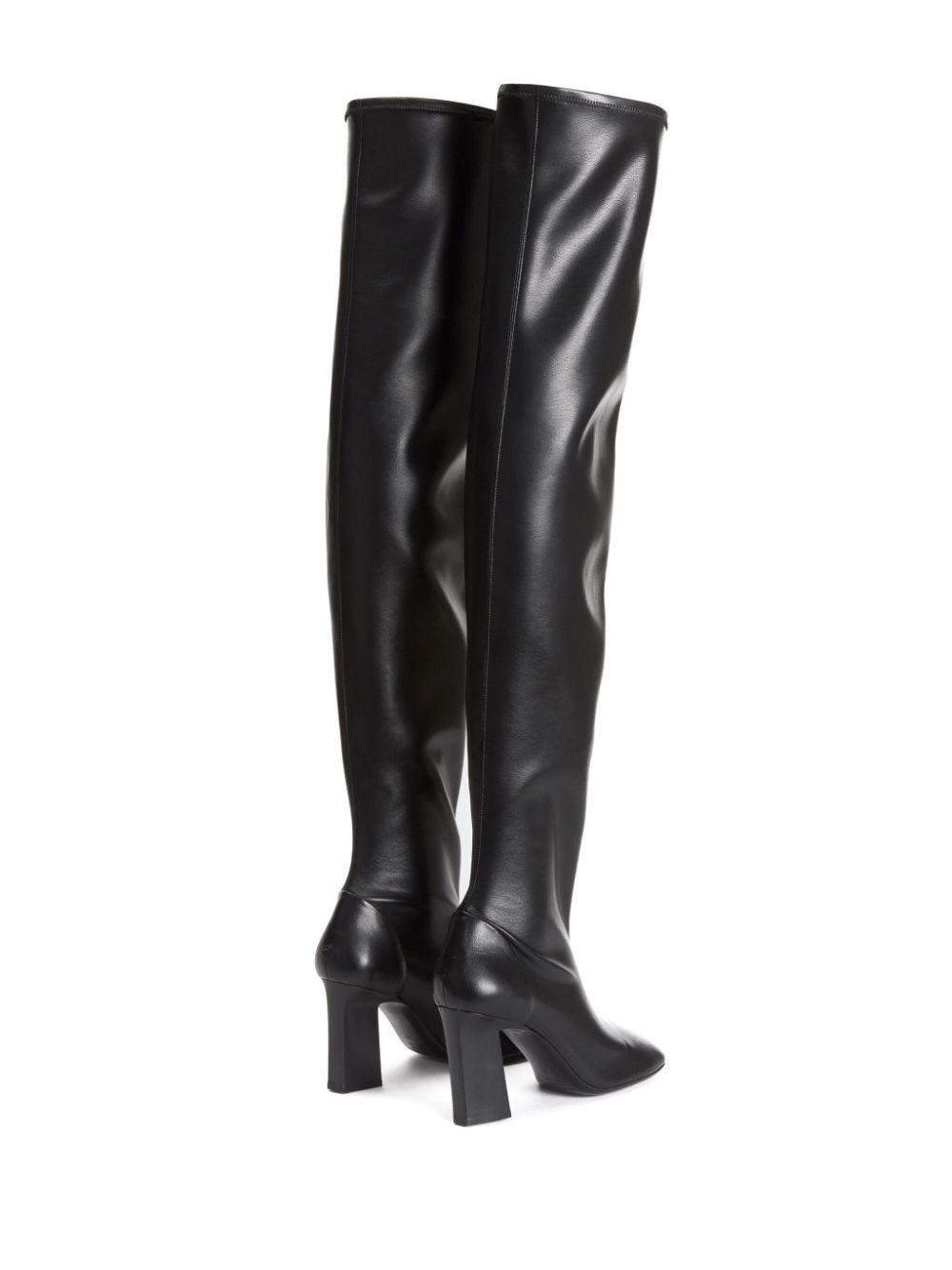 FABIANA FILIPPI FAUX-LEATHER BOOTS 