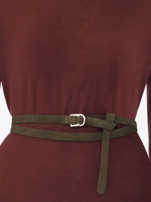 Fabiana Filippi Suede Belt - Green