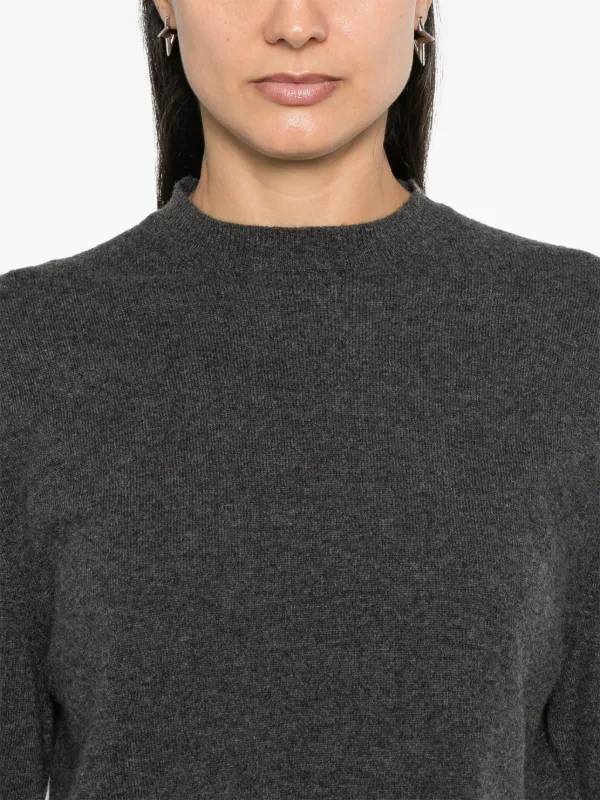 FABIANA FILIPPI カシミアニット ダークグレー S シンプル 【公式通販】