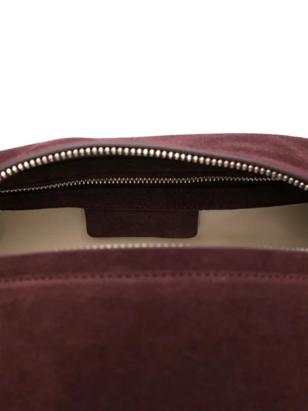 ✨美品✨ファビアナフィリッピ 2wayショルダーバッグ　スエード　ハンドバッグ★ Fabiana Filippi スエードショルダーバッグ | レッド | FARFETCH JP